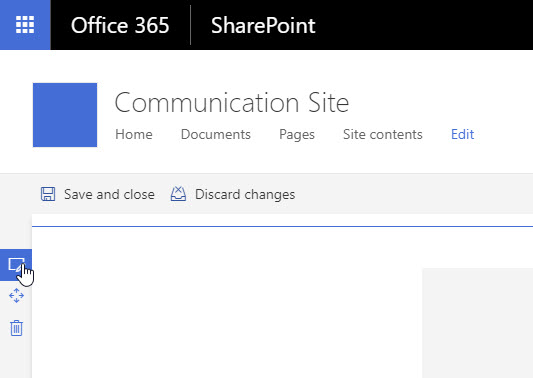 SharePoint Communication Site - Column Settings