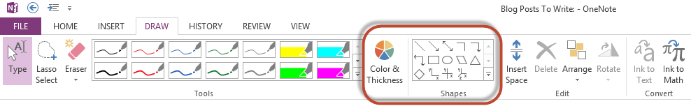 How to Draw a Straight Line in OneNote - Kelly LaForest