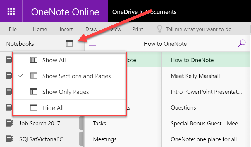 Onenote online deals