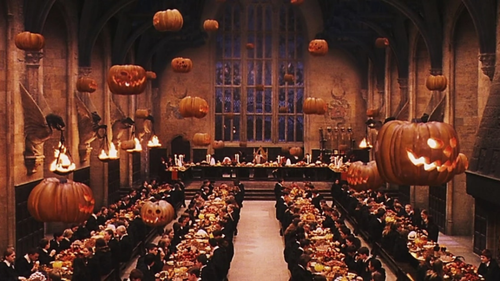 Harry Potter Virtual Call Background Halloween Scene