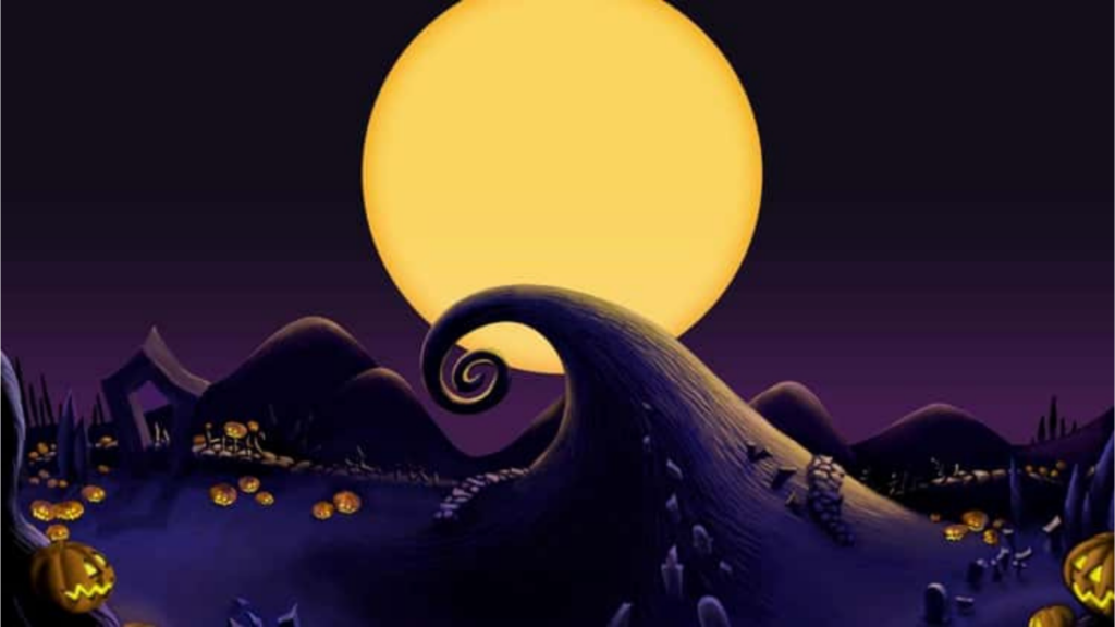 The Nightmare Before Christmas virtual background