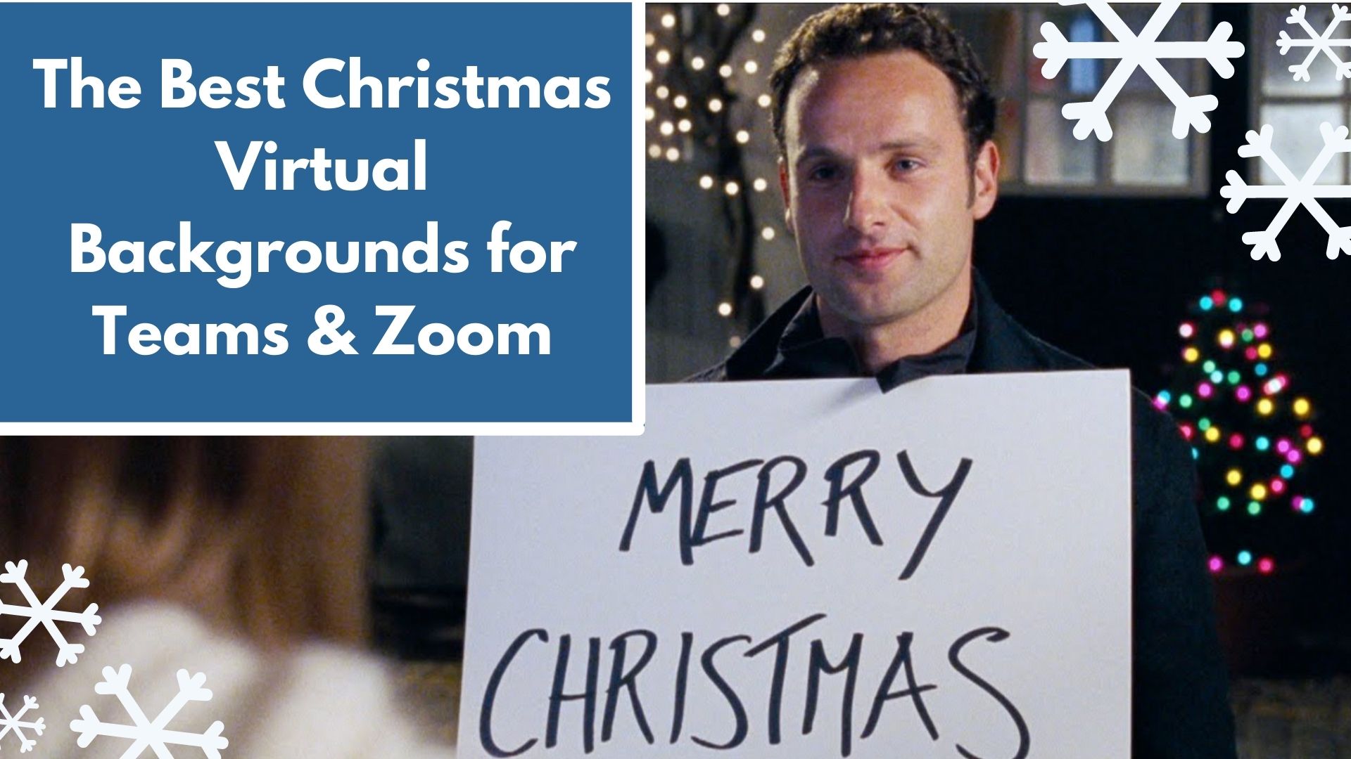 The Best Christmas Holiday Virtual Backgrounds for Zoom and Teams ...