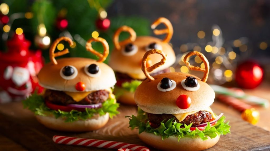 Best Christmas Food virtual call backgrounds